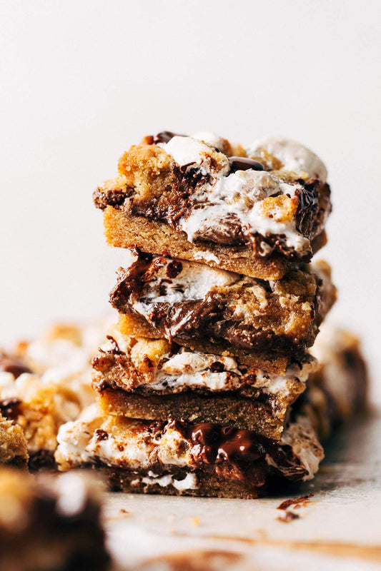 Chocolate SunButter S’mores Bars