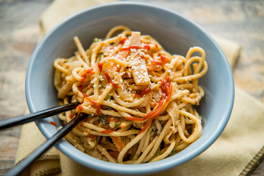 Satay Noodles with SunButter Sauce