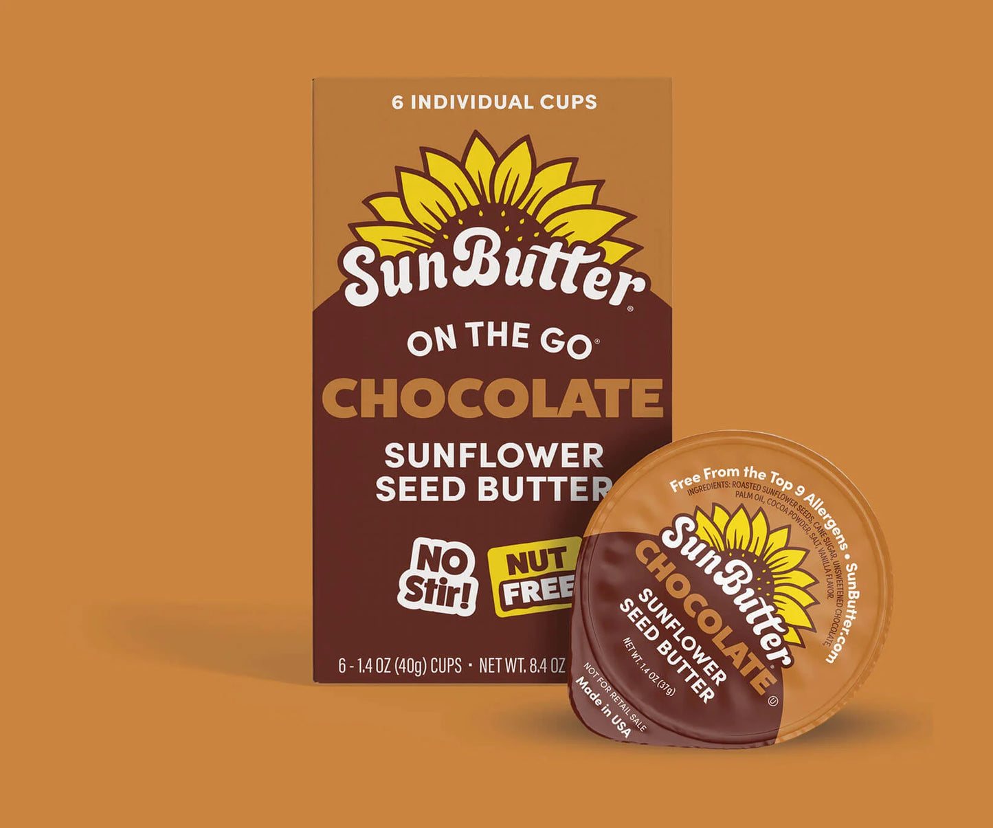 Chocolate On the Go® SunButter® Cups