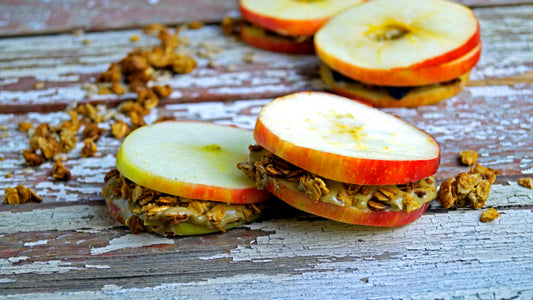 SunButter Apple Sandwich