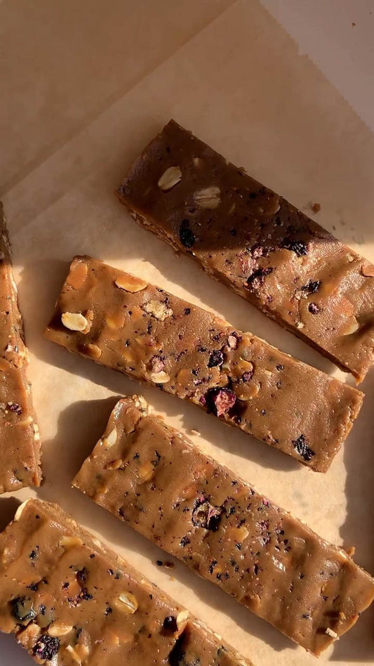 Blueberry Muffin Energy Bars