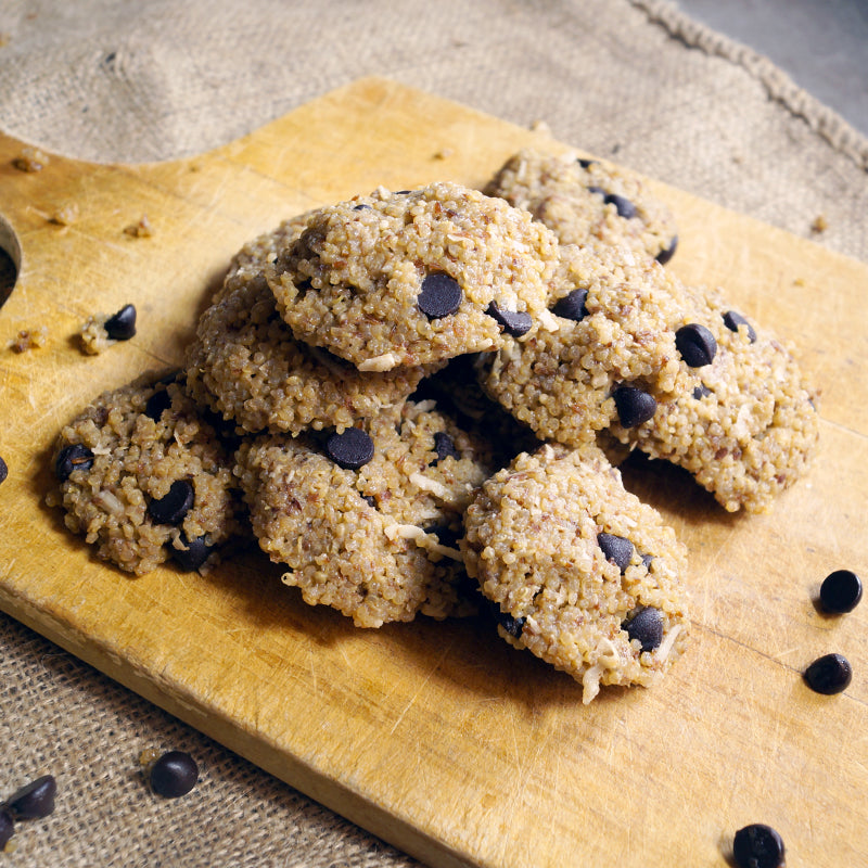 No Bake SunButter Chocolate Cookies