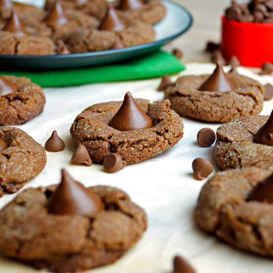 Chocolate Overload SunButter Blossoms