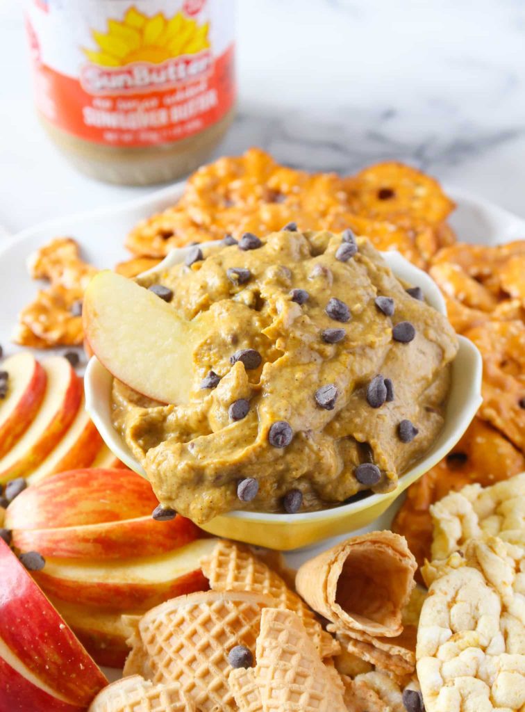 Healthy Pumpkin Cookie Dough Dip