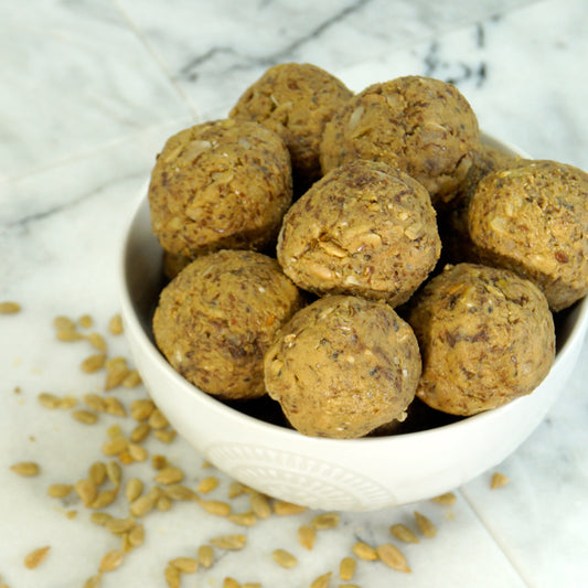 Healthy Chocolate Chip SunButter Energy Balls