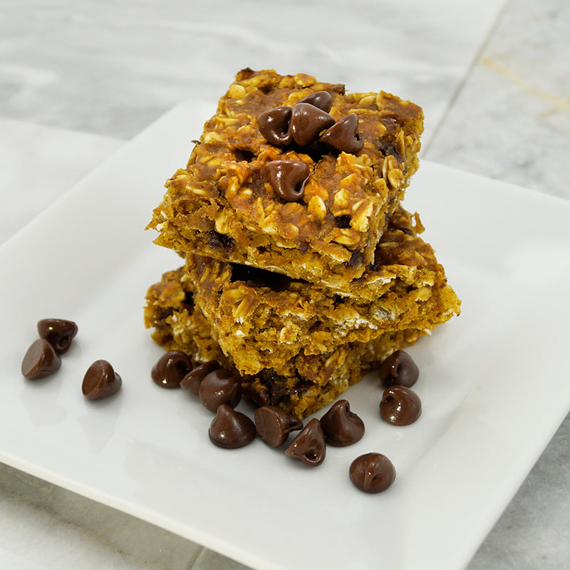 Pumpkin Oatmeal Bars with SunButter