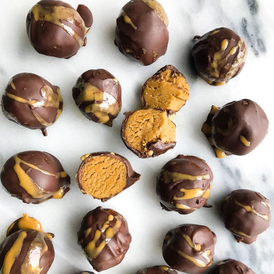 Chocolate Chip Cookie Dough Truffles