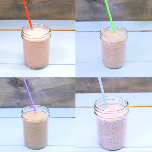 SunButter Smoothie 4 Ways