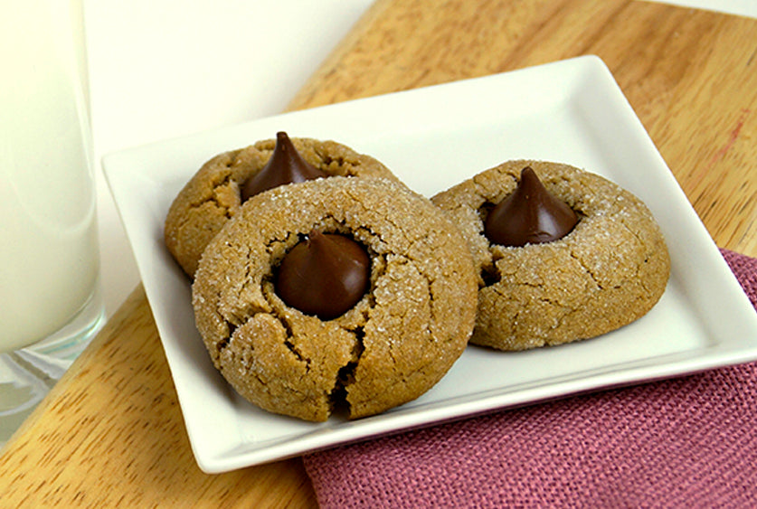 SunButter Blossom Cookies