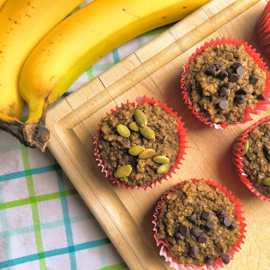 SunButter Baked Oatmeal Cups