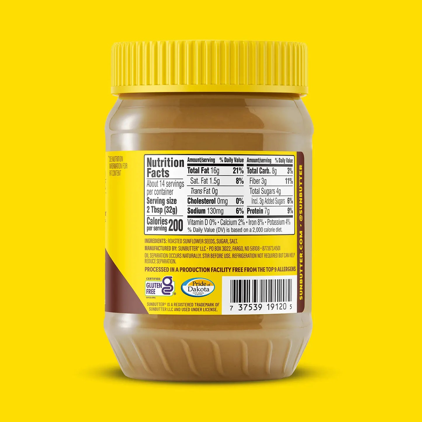 Original SunButter® Sunflower Seed Butter
