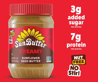 Creamy SunButter® Sunflower Seed Butter