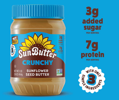 Crunchy SunButter® Sunflower Seed Butter