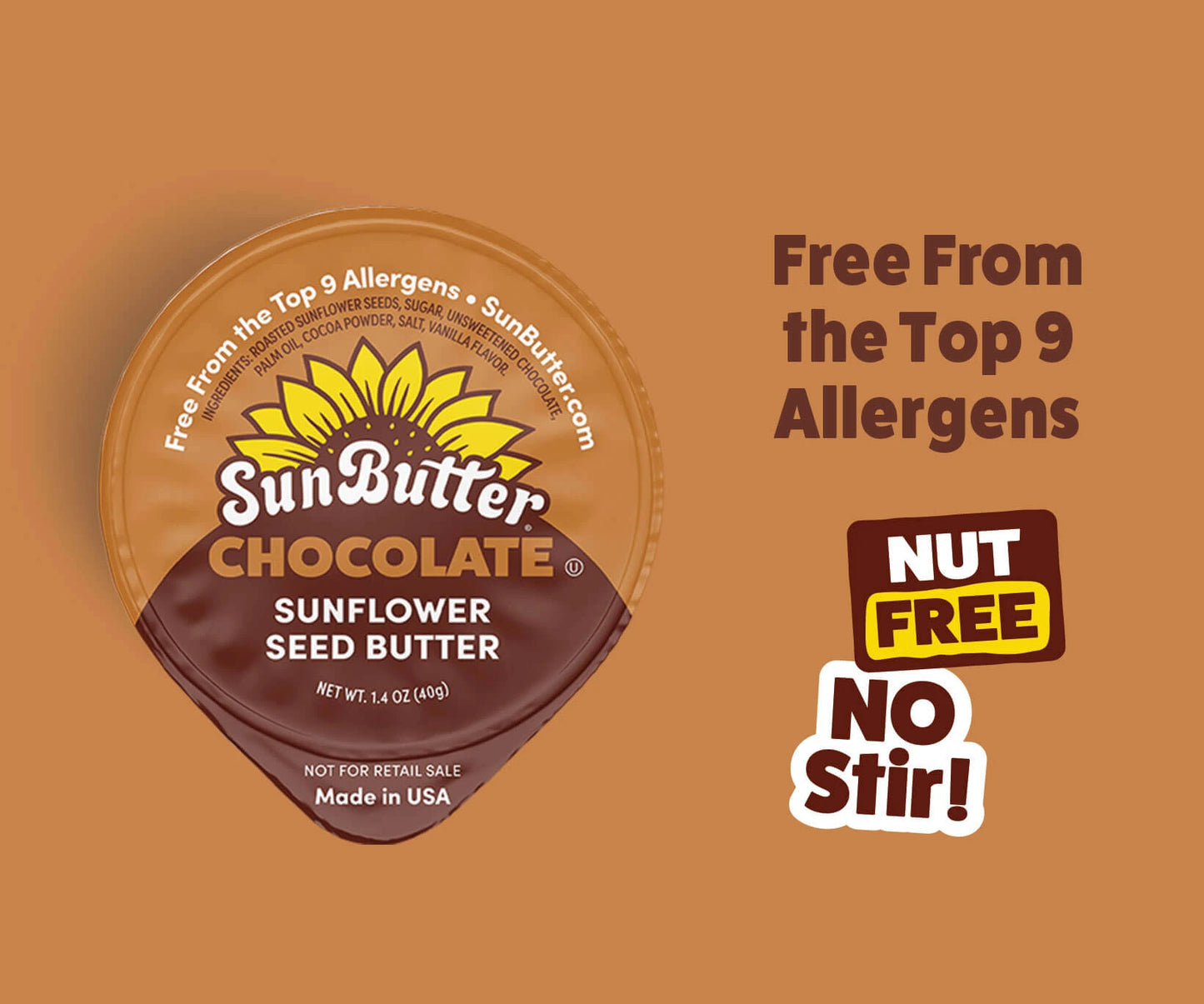 Chocolate On the Go® SunButter® Cups