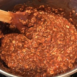 No Bake SunButter Chocolate Cookies - Meaghan Grettano